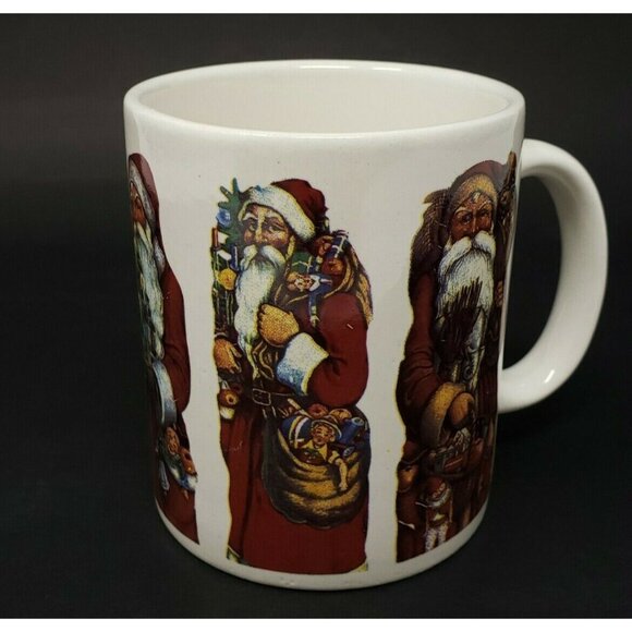 Mug Christmas Father Christmas Santa Claus 3 3/4 in Novelty - Picture 4 of 8